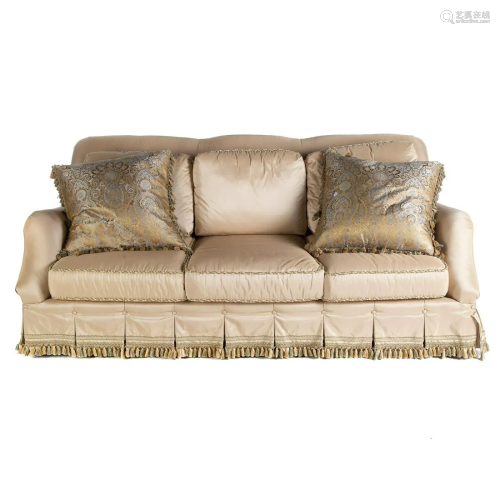 Harden Contemporary 3-Cushion Upholstered Sofa