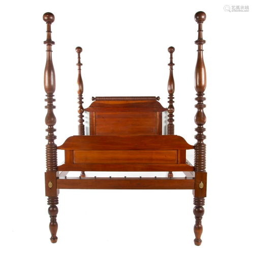 Late Federal Cherrywood Bedstead