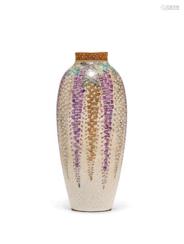 Kinkozan Workshop (circa 1900) A miniature Satsuma vase Meiji (1868-1912) or Taish0 (1912-1926) era, cica 1900