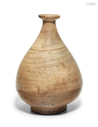 A stoneware Buncheong bottle Joseon dynasty (1392-1897), 16th century