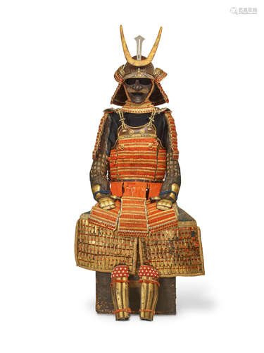 A gold-lacquer armor Edo period (1615-1868), 18th century