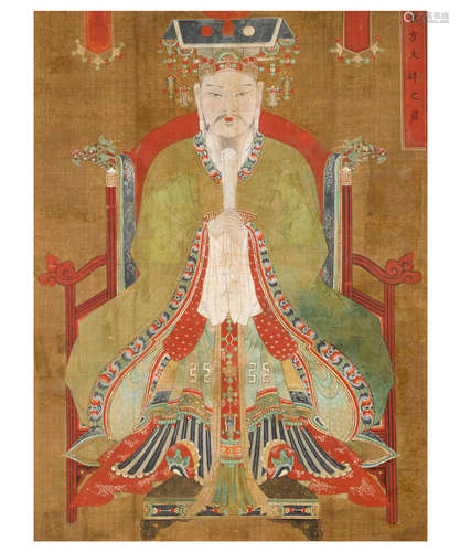 A portrait of an official Joseon dynasty (1392-1897), 19th century