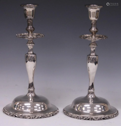 STERLING SILVER MEXICAN CANDELSTANDS