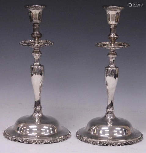 STERLING SILVER MEXICAN CANDELSTANDS