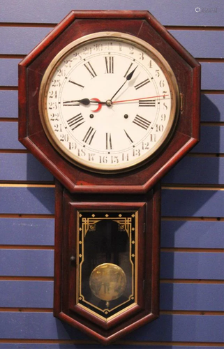 AMERICAN SCHOOL HOUSE CLOCK