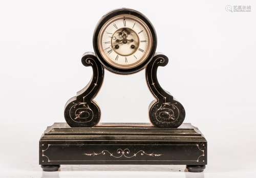 A mantle clock, England, mid. 19th century.