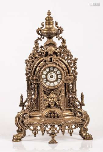 A neo-Louis XVI-style mantle clock, France, late 19th century.