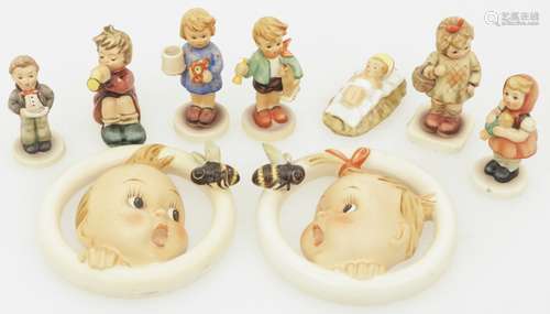 A lot comprising of (5) 'Hummel' figurines, in original box. Marked 'Goebel' (underneath).