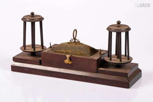 A sewing box, Dutch, ca. 1900.