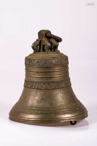 A bronze tower bell, France, 19th century.