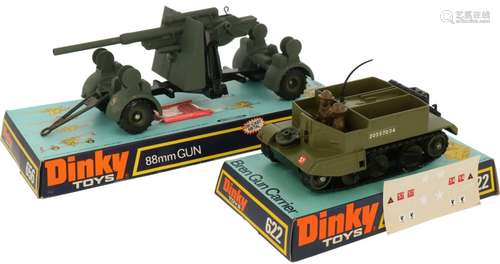 (2) piece of Military Dinky toys 622 & 656