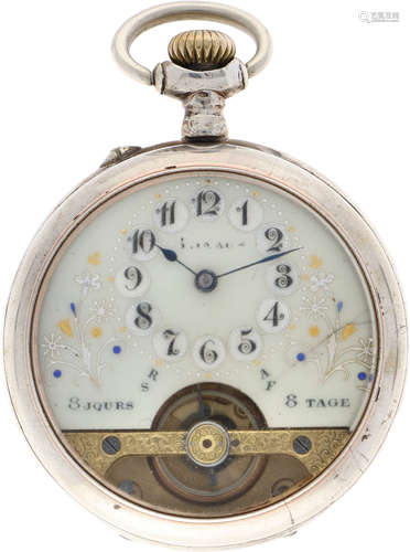 Pocket Watch 8 Days Ankergang - ca. 1910