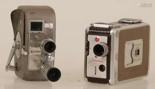 A lot with various 8 mm. filmcamera's, 20e eeuw.