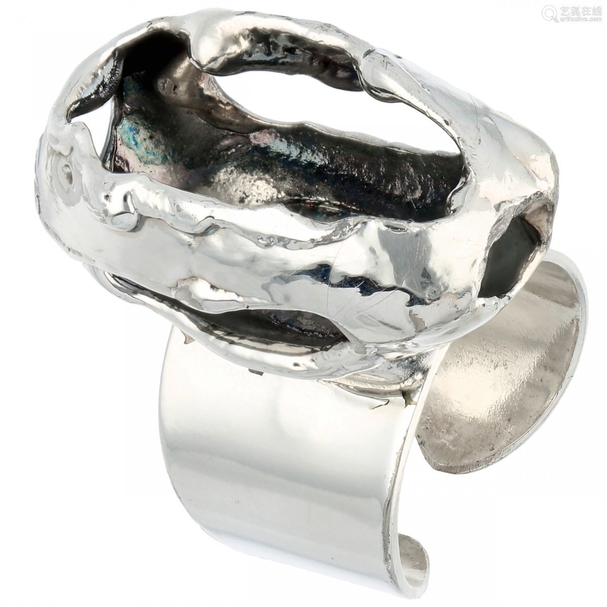 Silver plated Jacob Hull ring for Deichmann.－【Deal Price Picture】