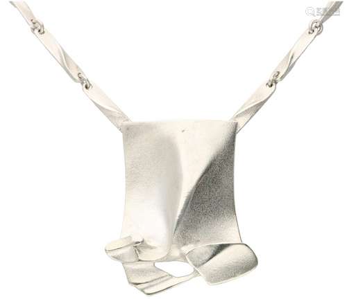 Silver Lapponia design necklace - 925/1000.