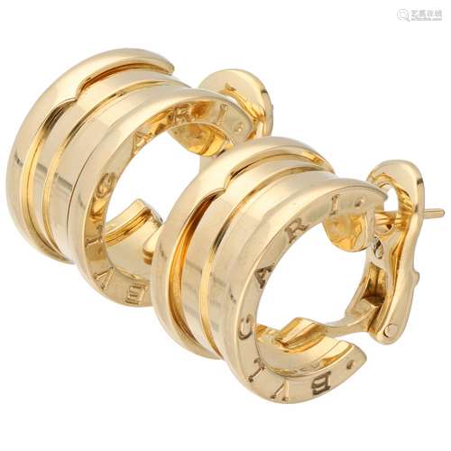 Yellow gold Bvlgari B.Zero1 earrings - 18 ct.