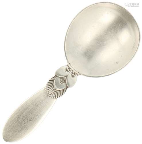 Georg Jensen sugar spoon model: 171 Cactus silver.