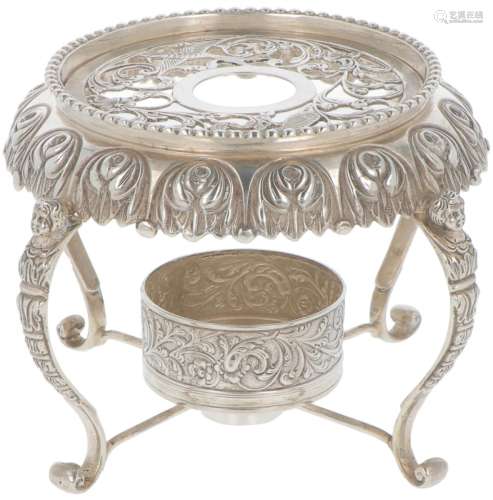 Chafing dish silver.