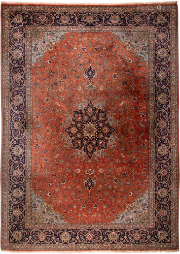 TÄBRIS KORK Persien, um 1970/80 343 x 246 cm.