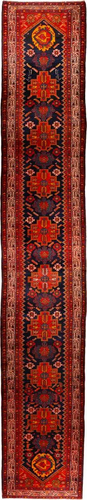 MALAYER Persien, um 1915 671 x 114 cm. Gebrauchsspuren.