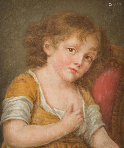 JEAN-BAPTISTE GREUZE (SCHOOL) 1725 Tournus - 1805 Paris