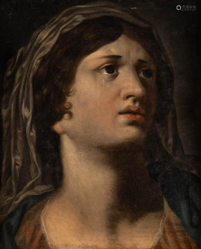 ITALIAN (?) about 1800 Mater Dolorosa Oil on canvas