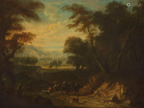 DUTCH/FLEMISH SCHOOL Master, active about 1700. FOREST