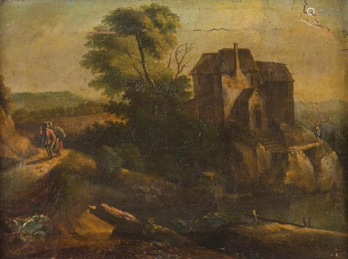 GERMAN LANDSCAPE PAINTER Active, in the 18th century.