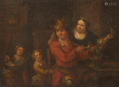 DUTCH SCHOOL Master, active 2nd part of 17th century.