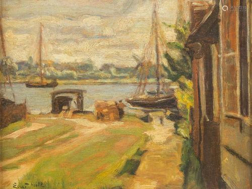 EVERT MOLL 1878 Voorburg - 1955 The Hague View of the