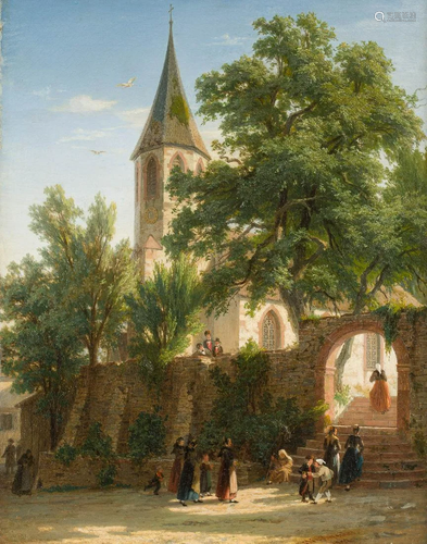 JOHANN JAKOB VOLLWEIDER 1834 Eichstetten - 1891