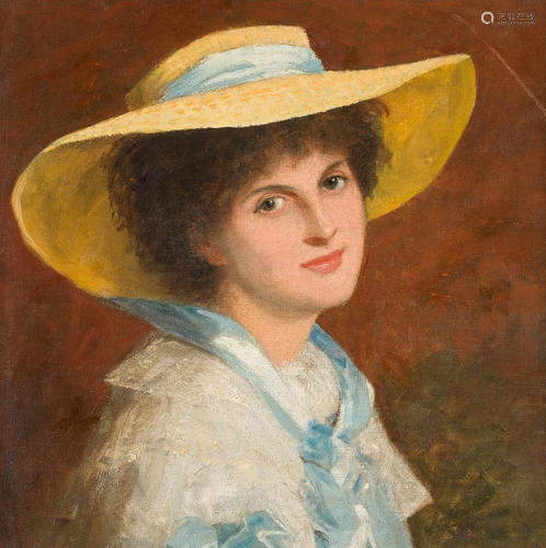 WALTER GEORGI 1871 Leipzig - 1924 Holzhausen Lady