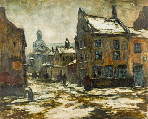 WILHELM SCHMETZ 1890 Duesseldorf - 1938 Aachen Winter