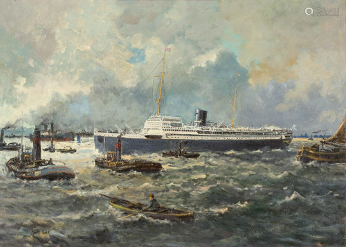 JURIAEN MARINUS VAN BEEK 1879 - 1965 M.S. Sibajak Oil