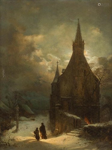 CARL HILGERS 1818 Duesseldorf - 1890 Ibid. Winter