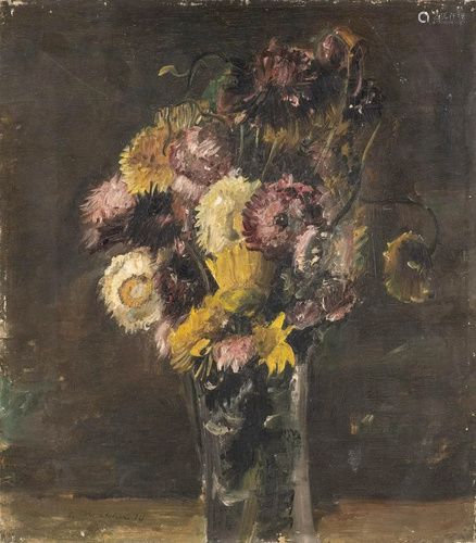 ARVID MATHER 1905 Barmen - 1950 Duesseldorf Flower