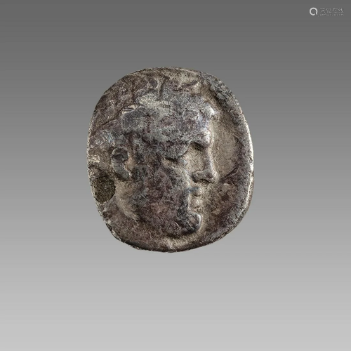 PHOENICIA, Tyre. 126/5 BC-AD 65/6. AR Half Shekel