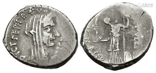 The Caesarians. Julius Caesar. February-March 44 BC. AR