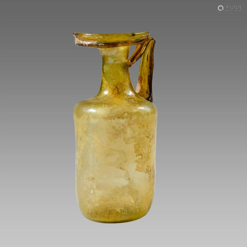 Ancient Roman Glass Jug c.2nd-4th century AD.