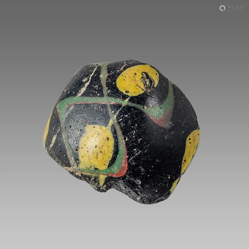 Large Phoenician Glass Bead Fragment c.5th century BC.