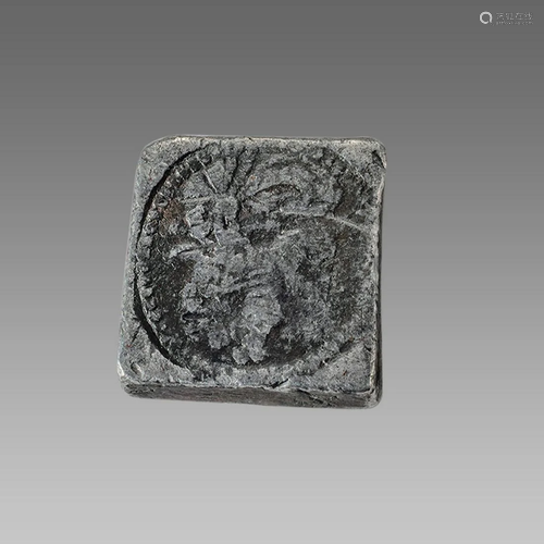 England Silver weight with lion c.17th century AD.