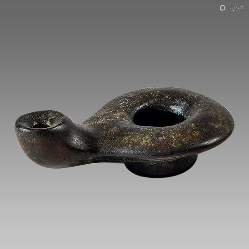 Ancient Roman Bronze Oil Lamp c.1st-4th century AD. `