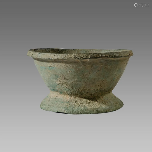 Ancient Near Eastern Luristan Bronze Bowl c.8th century