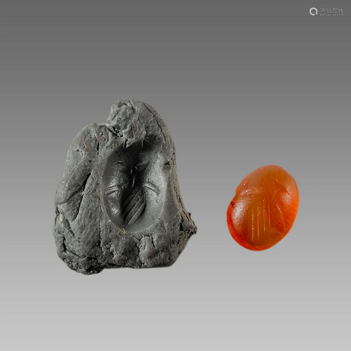 Sasanian Carnelian Ringstone c.5th-7th cent AD.