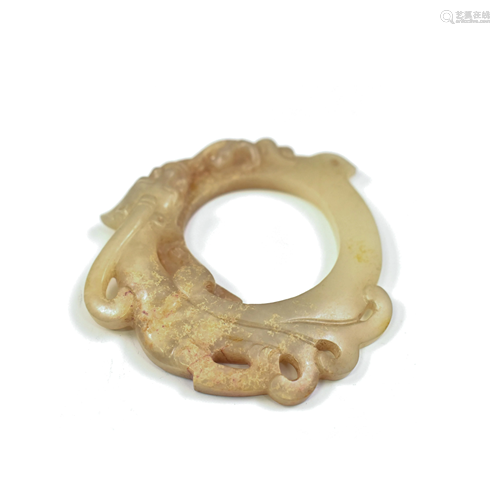 HAN DYNASTY JADE RING ATTRIBUTE