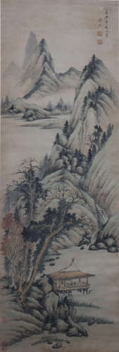 A Zhao zuo's landscape painting