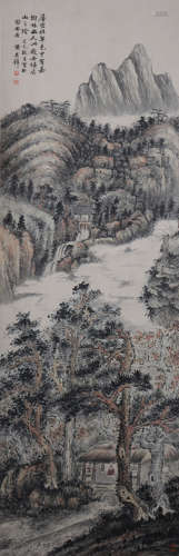 A Huang junbi's landscape painting