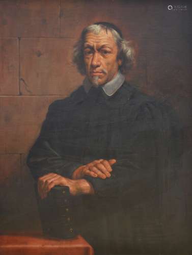 Anonymous: painting (o/c) 'portrait of a clergyman' (112x86 cm) (*)