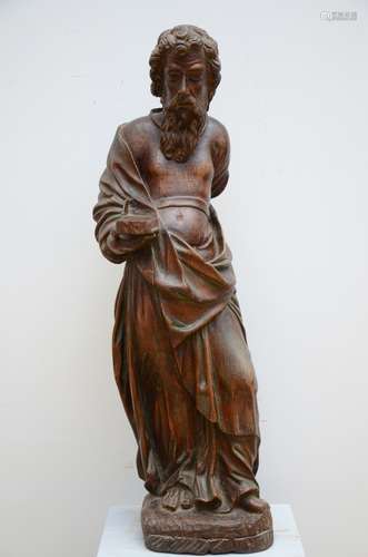 A wooden statue 'Evangelist' (102 cm)