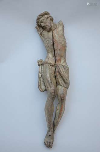 Wooden sculpture 'Christ on the cross' (63 cm) (*)